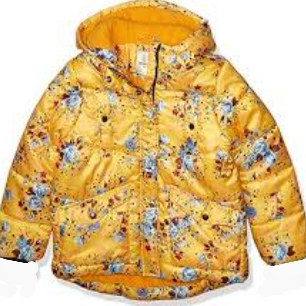 URBAN REPUBLIC Quilted Puffer Floral Jacket Size Small/4